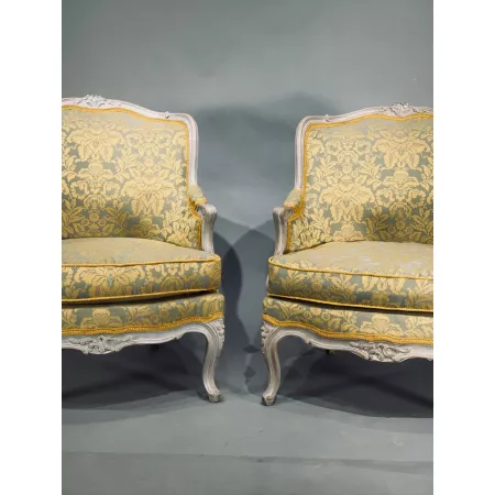 Komplet - Salon Bergere: Sofa, 2 fotela, w stylu...