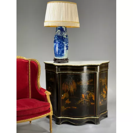 Barek w stylu Chinoiserie Francja oklo 1930 roku