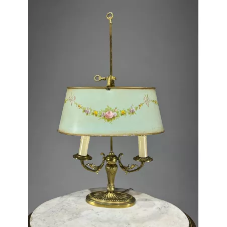 Stara lampa nocna biurowa w stylu Ludwik XV Francja