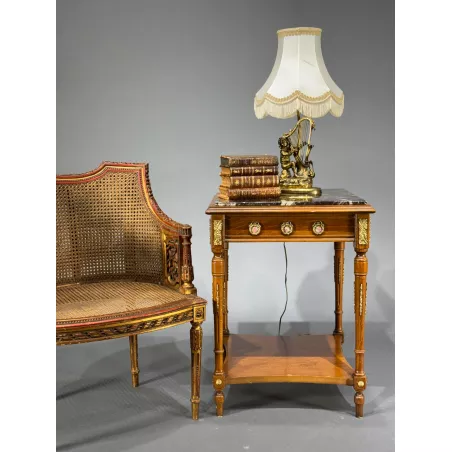 Stara lampa nocna w stylu Ludwik XV Francja