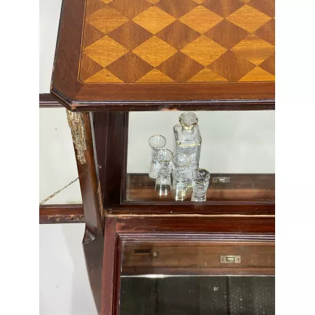 Barek - stolik intarsjowany w stylu Napoleon III...