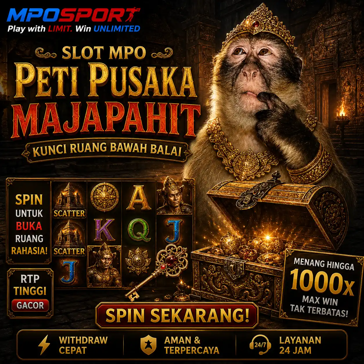 Peti Pusaka Majapahit di MPOSPORT